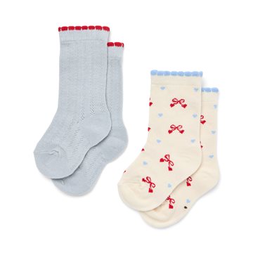  Flöss - Vibe Socks 2-pack - Bow 2-pack